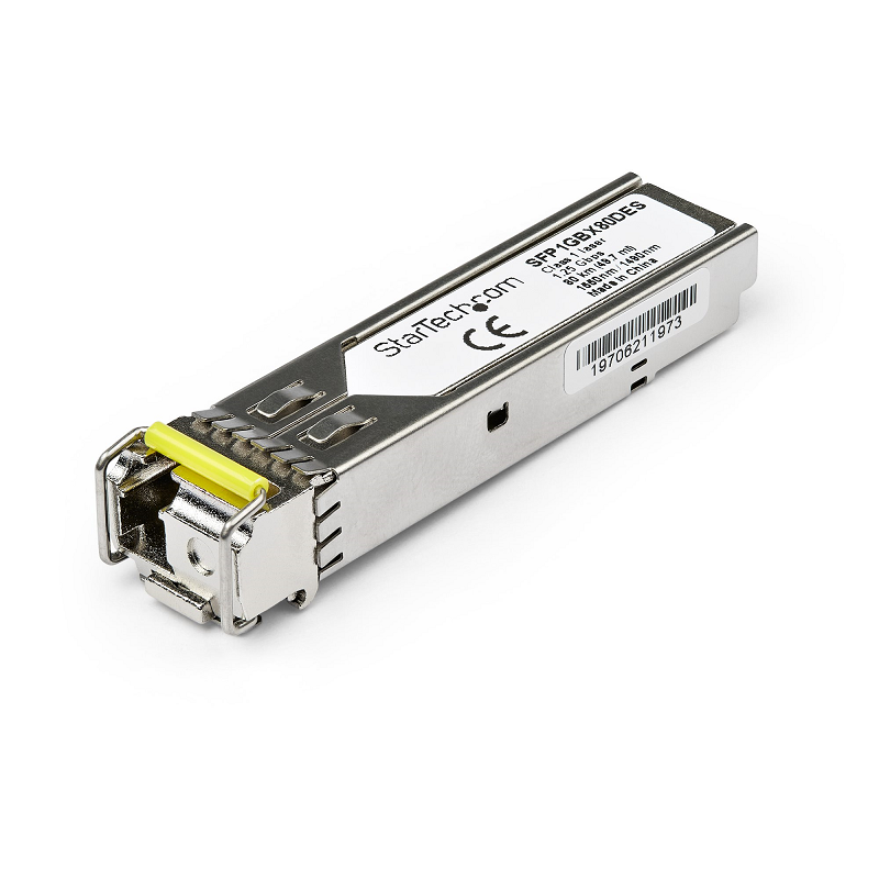 You Recently Viewed StarTech SFP1GBX80DES 1 GbE Gigabit Ethernet BiDi Fiber (SMF) Transceiver Image